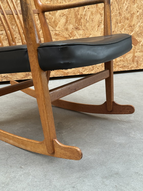 Image 1 of Schommelstoel Ml33, Hans Wegner - 1950S