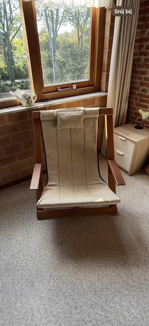 Ikea d'époque. Fauteuil Kon-Tiki 