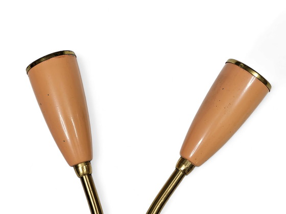 Image 1 of Lámpara de pared Sputnik con forma de bolsa, década de 1950.