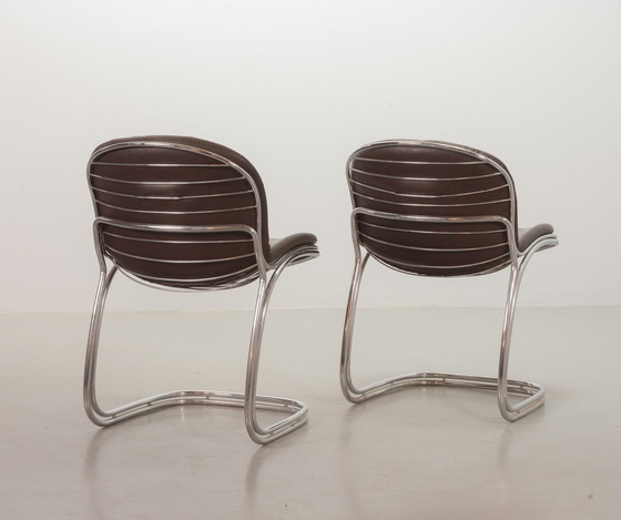 Image 1 of Sillas de comedor 'Sabrina' de Gastone Rinaldi, diseño italiano, para Rima (juego de 2), Italia, década de 1960