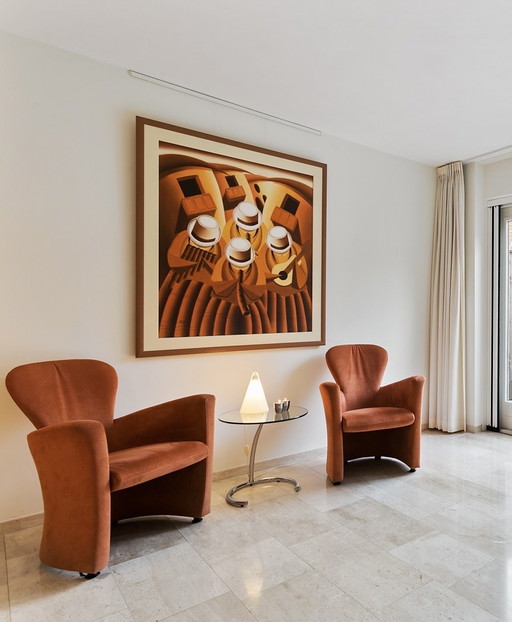 In vendita: un set di due poltrone Leolux Emphora in ottime condizioni.