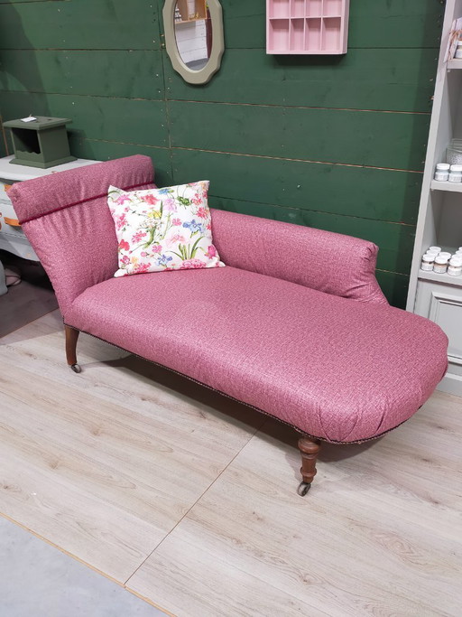Chaise Longue, Daybed, Loungebankje – chaises longue, Textile, Wood