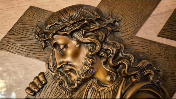 Image 1 of Jesus plaque 2x