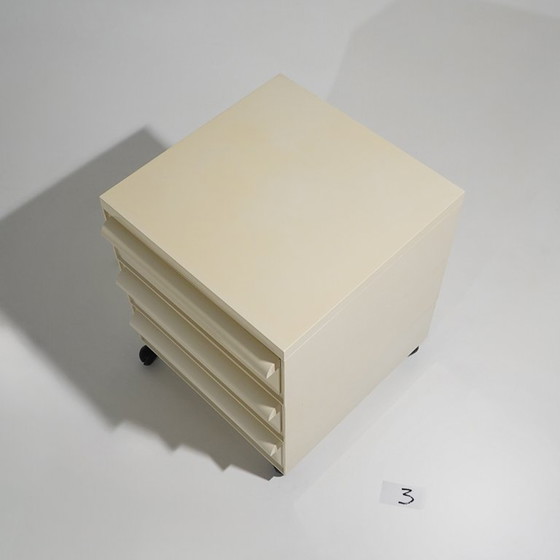 Image 1 of Modulaire ladekast, nachtkastje van Simon Fussell voor Kartell, jaren 70.