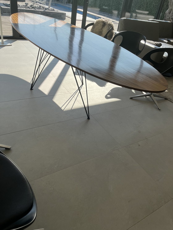 Image 1 of Ellipsoidal Dining Table For Sale