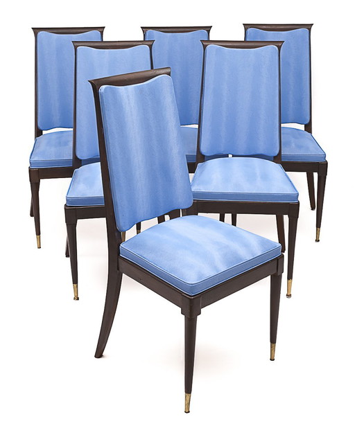 Set di 6 sedie Art Déco