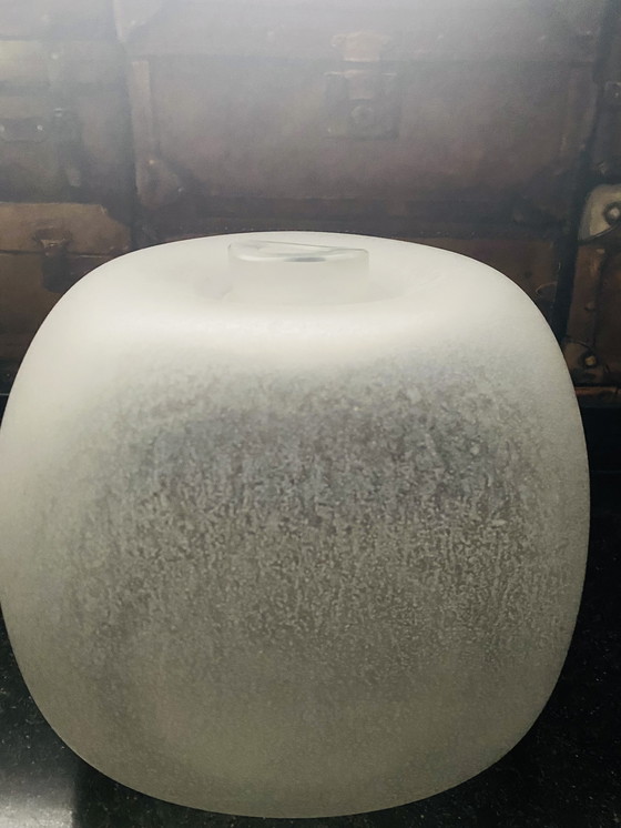 Image 1 of Vierkante glazen vaas