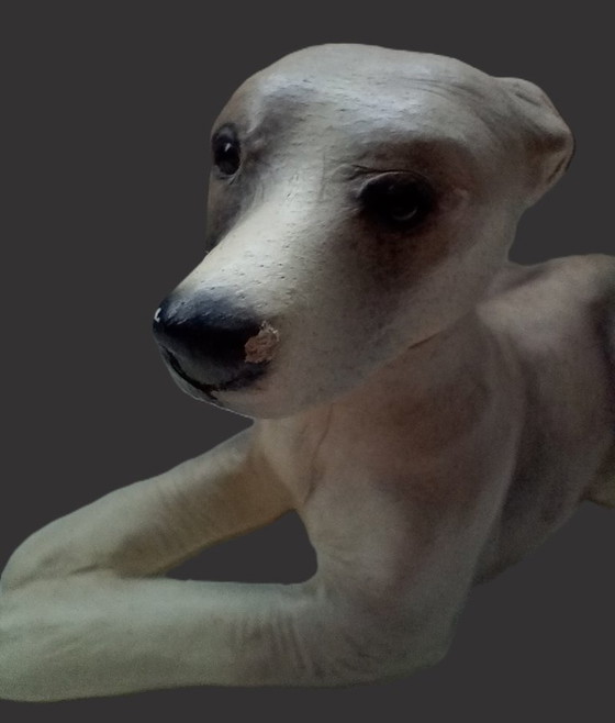 Image 1 of Borsa vintage in pelle Greyhound Château modellata a mano di metà secolo (Canada)