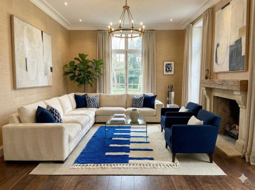 Alfombra bereber marroquí 250 cm x 150 cm