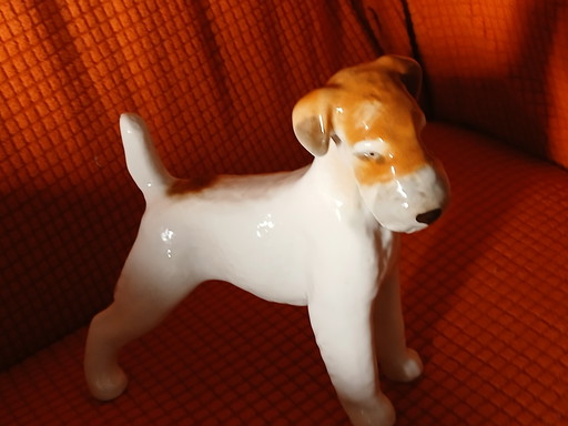 Figurina di Fox Terrier Lomonosov