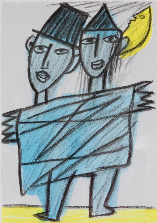 Farblithografie (gerahmt)