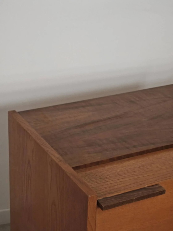 Deken kist of minibar Frantisek Mezulanik voor Up Zavody 60 – Barkrukken, Wood, Mid Century Modern (photo 6 of 30)