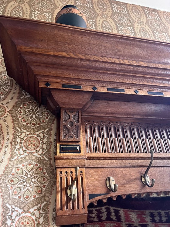 Portavaso – Appendiabiti, Wood, Brass (photo 5 of 5)