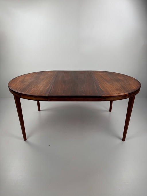 Danish Rosewood Extendable Dining Table