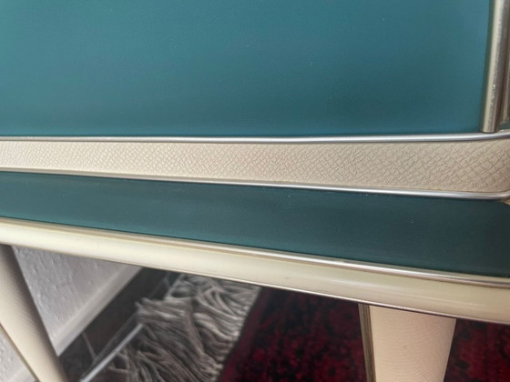 Image 1 of Credenza italiana di metà secolo con specchio — di Umberto Mascagni (anni '50-'60)