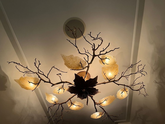 Image 1 of Beautiful handmade ceiling lamp (Serip outono)