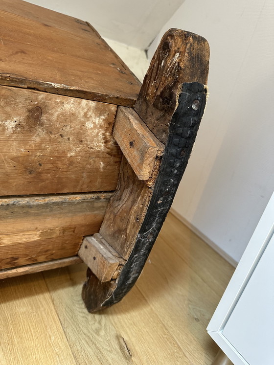 Image 1 of Antieke Groene Wieg