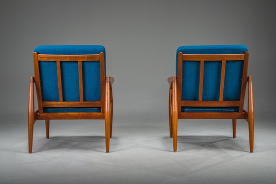 Image 1 of Sillones modelo 121 Paper Knife de Kai Kristiansen para Magnus Olesen, década de 1960, juego de 2