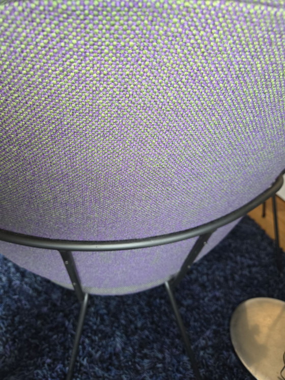 4 x Gispen 302XL chairs, Dining chairs, Wool, Textile, Black (photo 5 of 5)