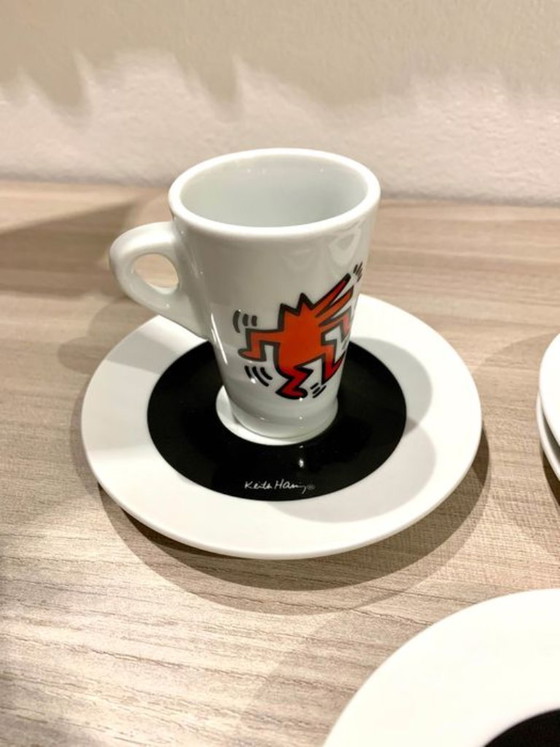 Image 1 of Tazzine da caffè espresso Keith Haring (5 set) Tognana
