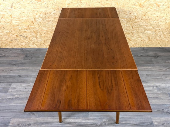 Image 1 of 1960s/70s Teak Dining Table, Danish Modern Design, Denmark