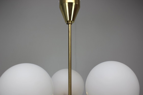 Image 1 of Lámpara de araña de la era espacial Sputnik de Kamenicky Senov, década de 1970