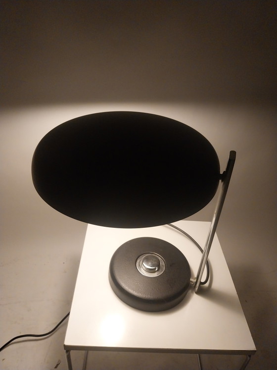 1 X Hillebrand Oslo 7004 Lámpara de mesa 1960s – Lámparas de mesa, Metal, Chrome, Vintage (photo 9 of 9)