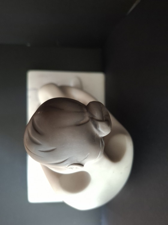 Image 1 of Art-Deco-Skulptur – Stilisierter Akt – 1920er Jahre