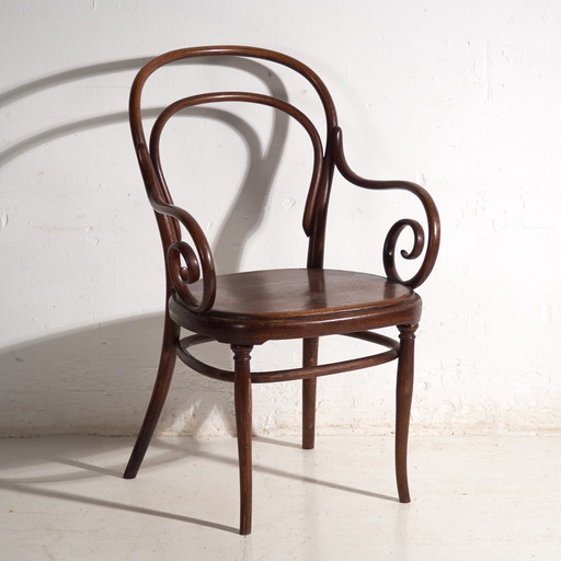 Antiker Sessel aus Thonet Bugholz – Österreich, um 1900
