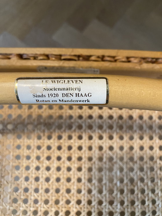 Three Thonet Chairs From The 90s – Dining chairs, Wood, Rattan (photo 10 of 10)