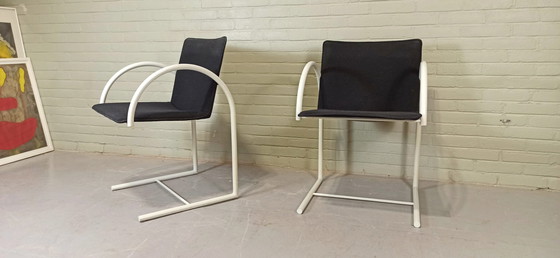 Image 1 of 2 X Karel Boonzaaijer En Pierre Mazairac Voor Metaform Cirkel Stoelen