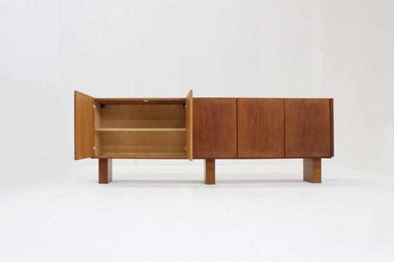 Image 1 of Vintage Mid Century large minimalist sideboard 1960s