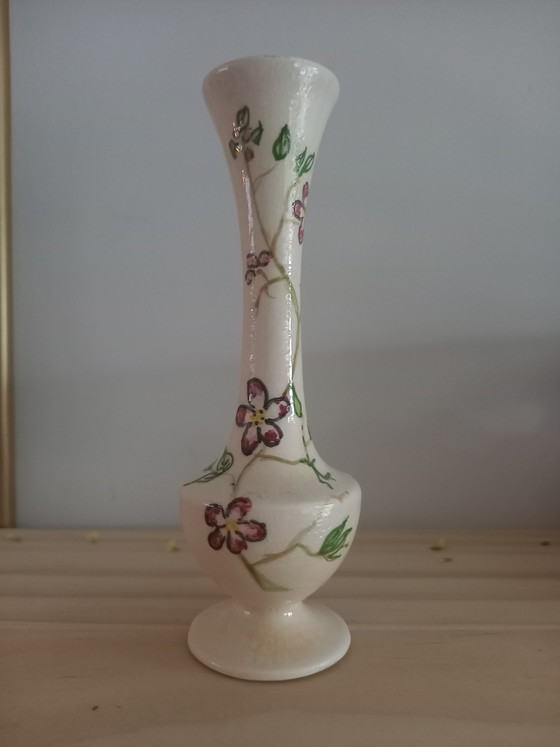 Image 1 of Hand-painted ceramic vase