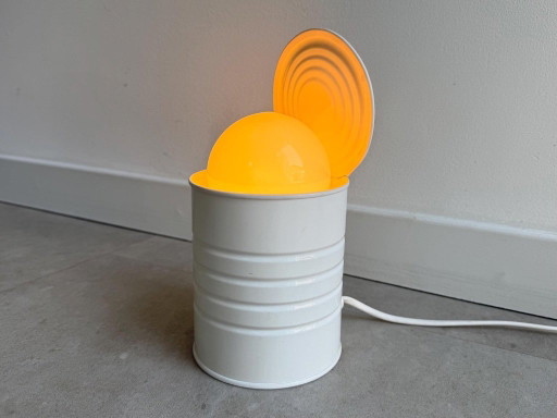 1 lampada da tavolo vintage in latta stile Pop Art - Vrieland – tafellampen, Metal (photo 2 of 5)