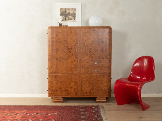 Image 1 of 1920s Art Deco Writing Desk, Vintage