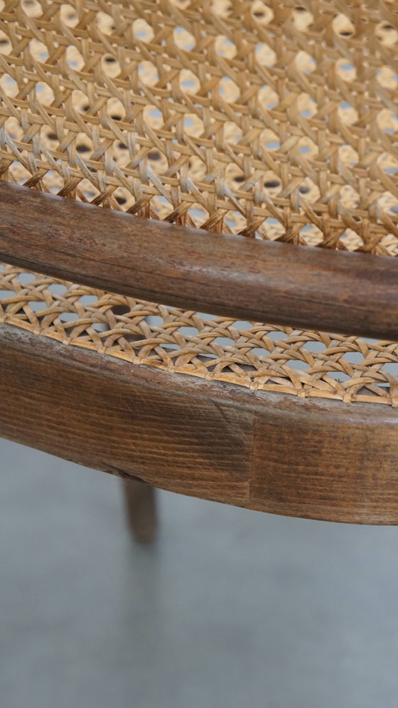 Image 1 of Bistrostuhl im Thonet-Stil mit Holzgestell