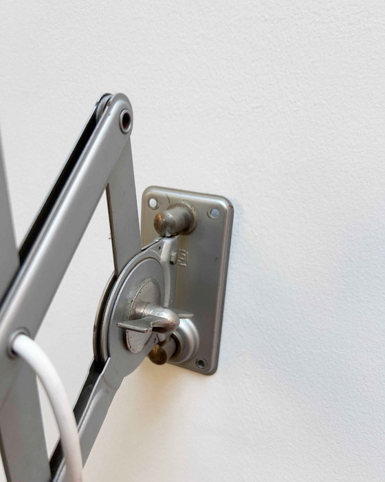 Image 1 of AGI industrial scissor lamp, Belgium, 1920s