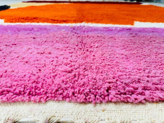 Image 1 of Marokkanischer Teppich aus Naturleinen, 300 x 200 cm