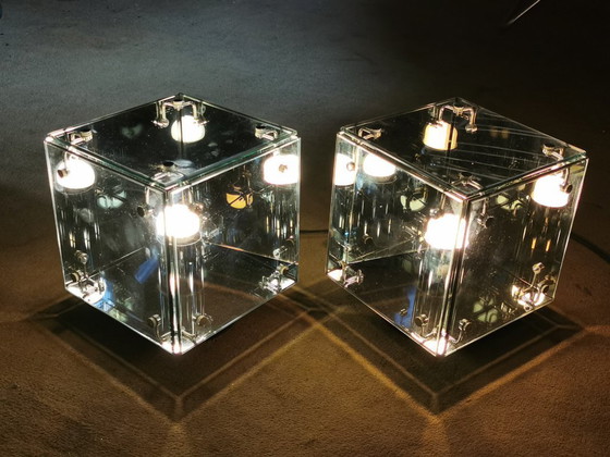 Image 1 of Lampada ottica Pulsar di Nucleo Sormani Italy, progettata dallo Studio Arditi negli anni '70.