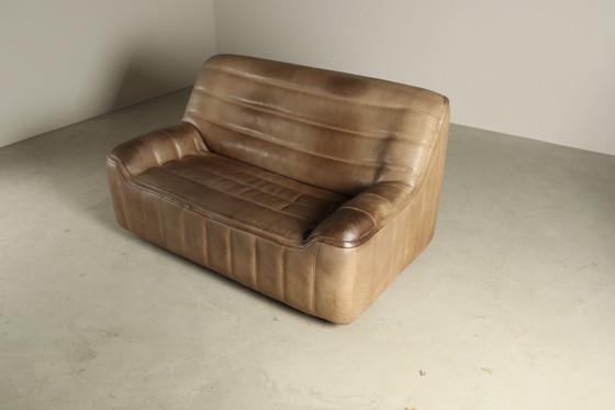 Image 1 of De Sede DS-84 Zweisitzer-Sofa, Schweiz, 1970er Jahre