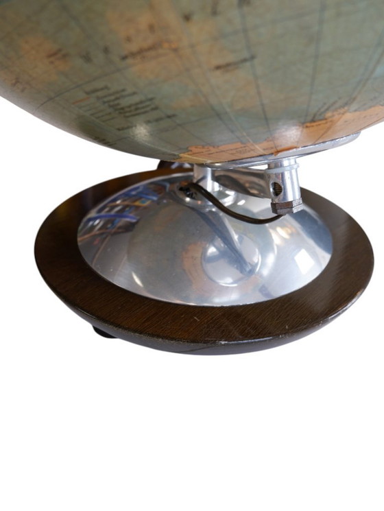 Image 1 of Glazen wereldbol Columbus, jaren 50