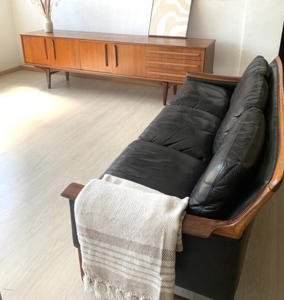 Image 1 of Enfilade scandinave vintage en teck 