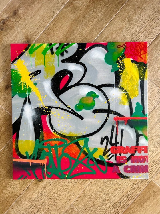 Image 1 of Matías MACHADO - Cromo Original - Pintura de Artista