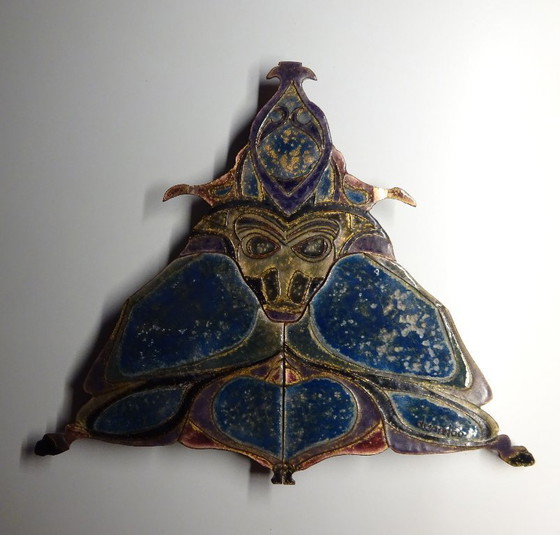 Image 1 of Roland Danielou Frankrijk art emailleur: Kunstemail Insect 