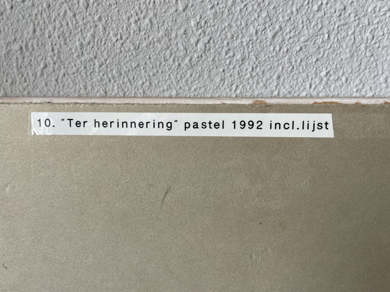 Image 1 of Il pastello di Simon Vinkenoog In memoria