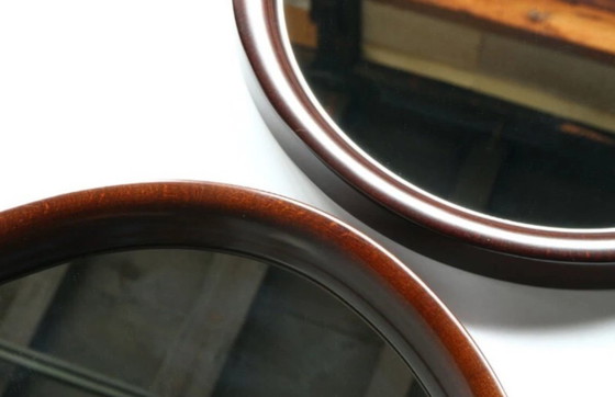 Image 1 of Bentwood mirror by Sori Yanagi 