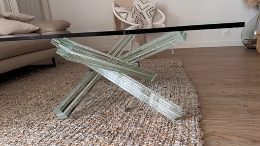 Mikado coffee table Maurice Barilone Roche bobois
