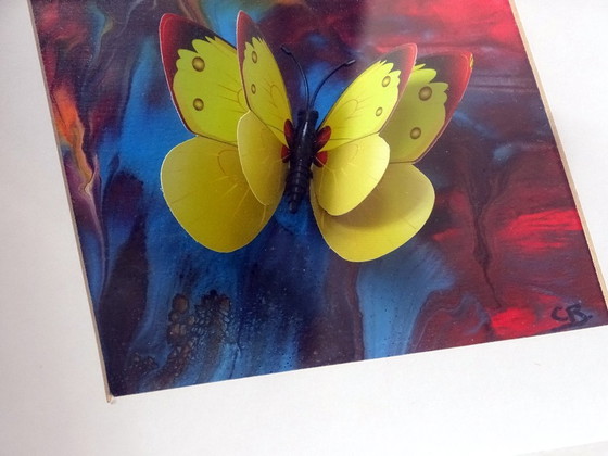 Image 1 of CB. Collage papillon orgie