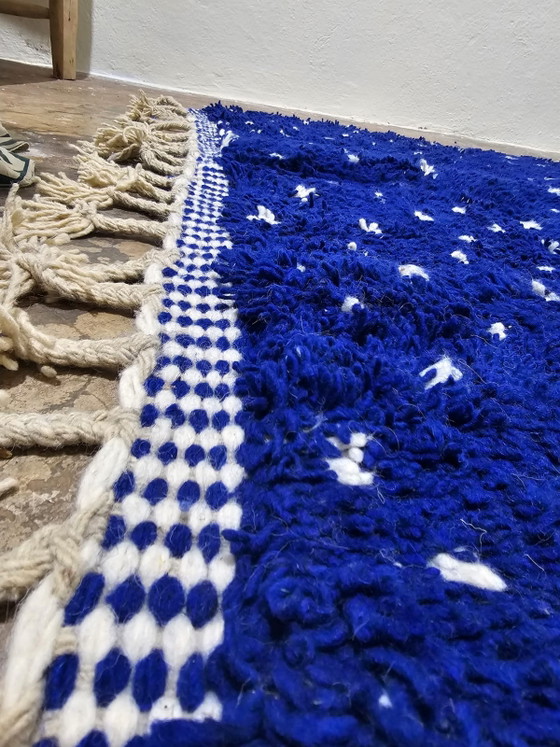 Berber Vloerkleed – Een sterrennacht geïnspireerd op Marokkaanse kunst 200/300cm – Vloerkleden en tapijten (photo 5 of 12)