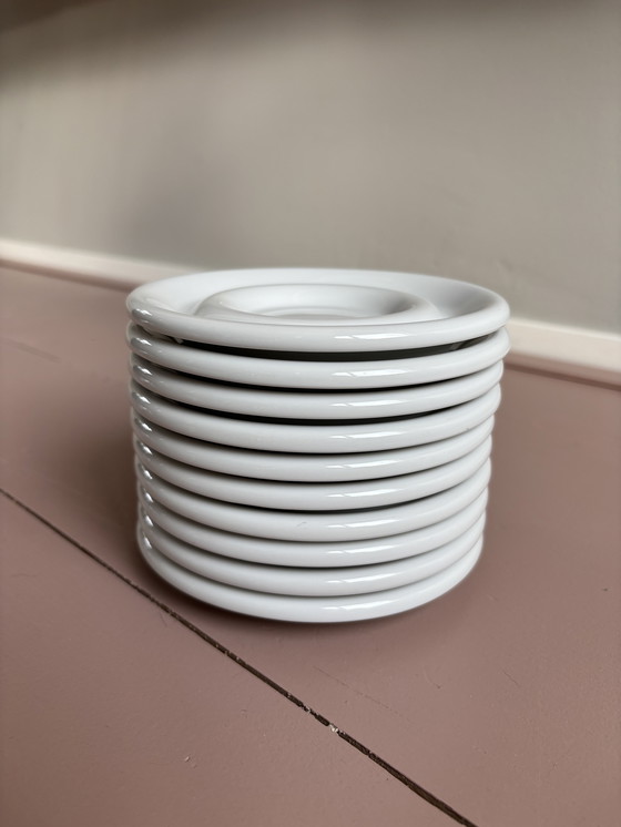 Image 1 of 10x IKEA 'Rondo' cup and saucer